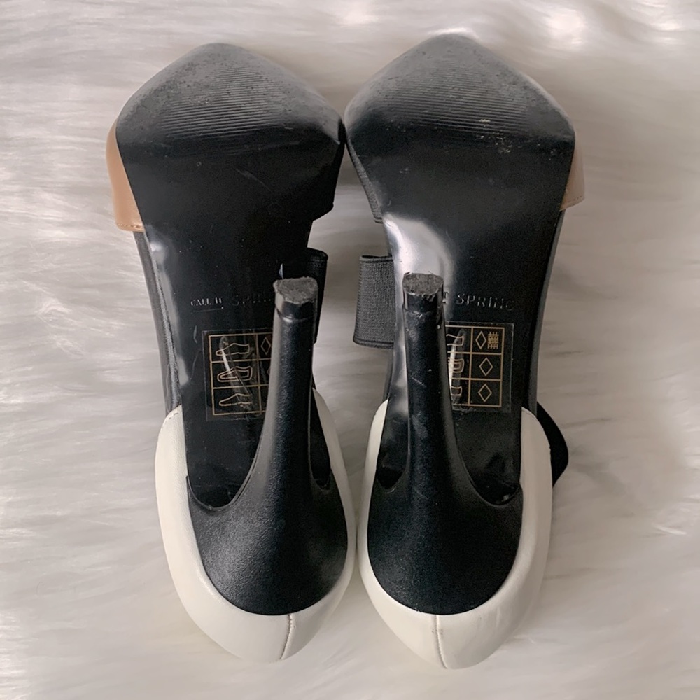Call it Spring Colour-block Heels - Picture 8 of 9